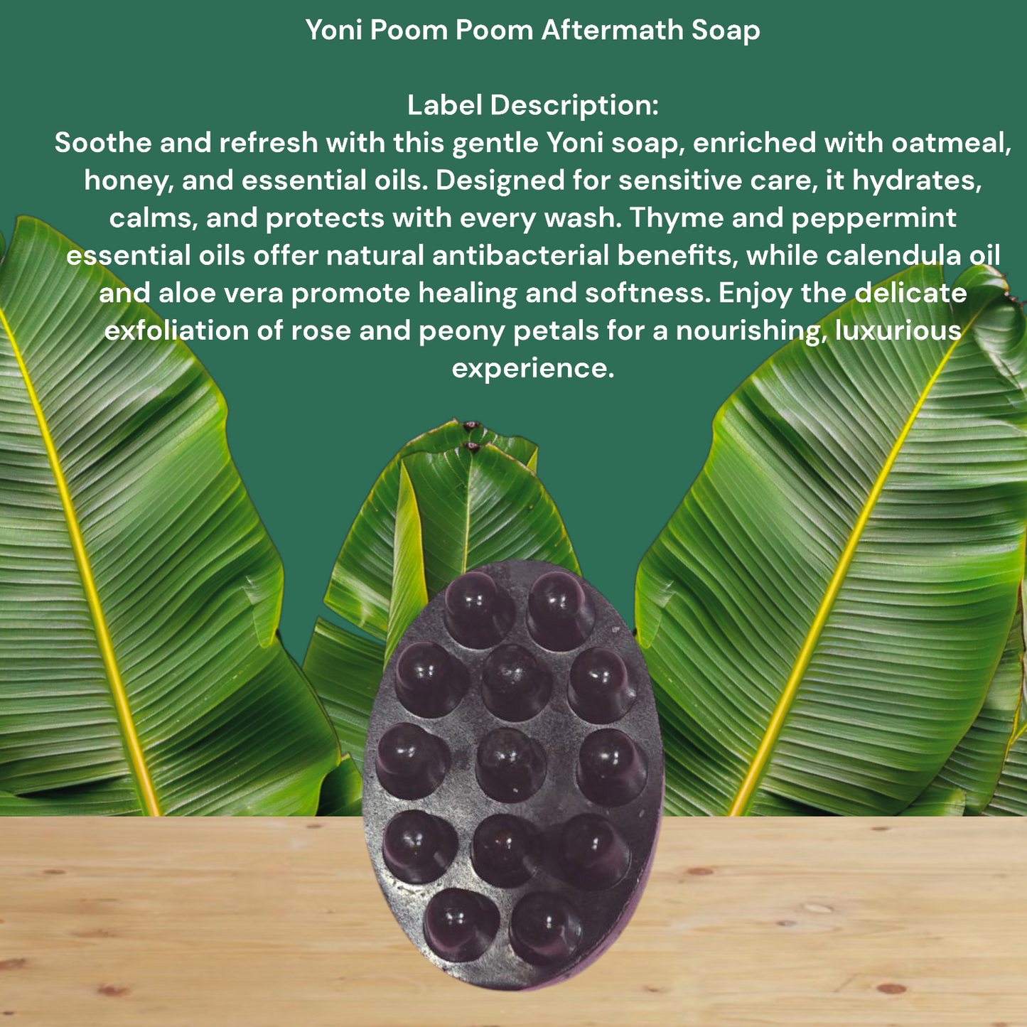 Yoni Bliss Vitamin-Infused "poom-poom Soap